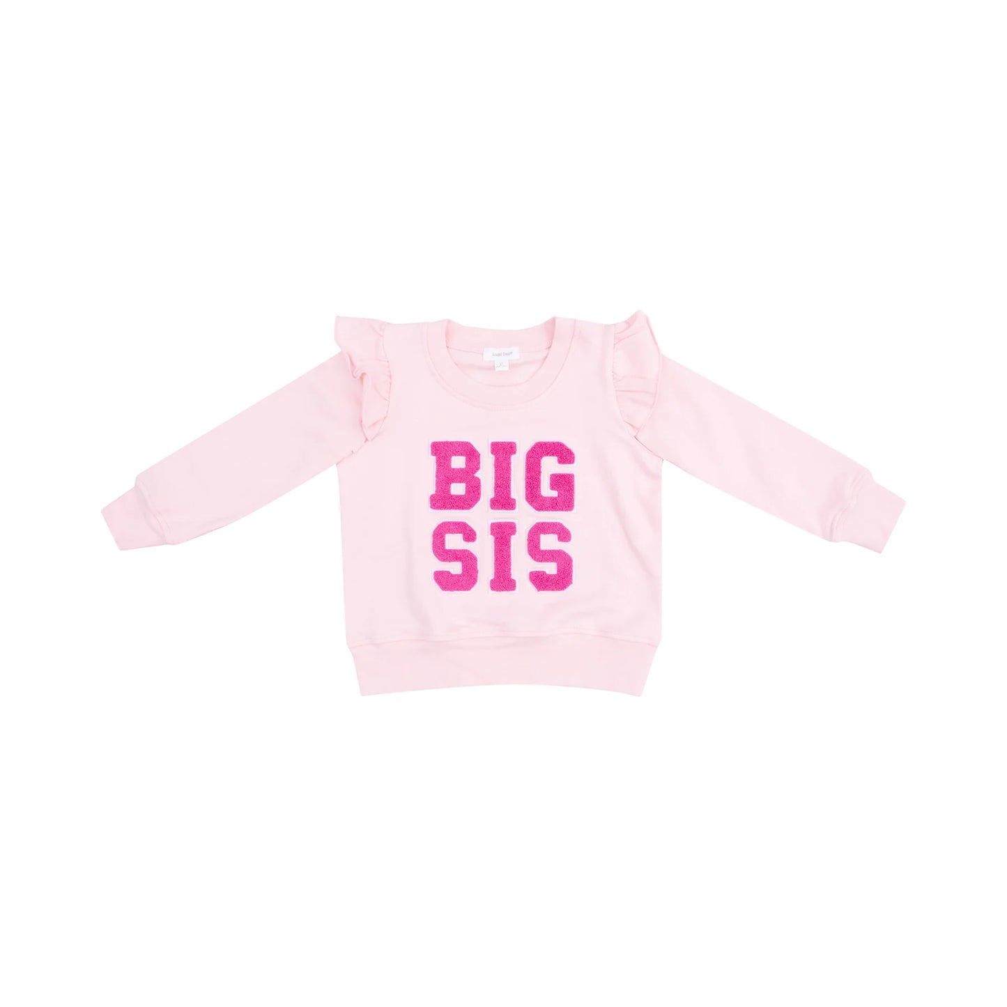 Ruffle Sweatshirt - Sibling Big Sis