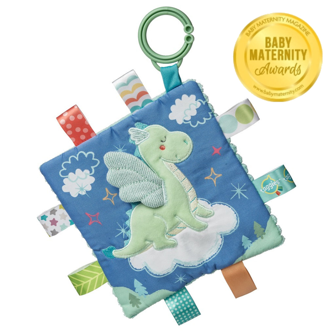 Taggies Crinkle Me Drax Dragon – 6×6″