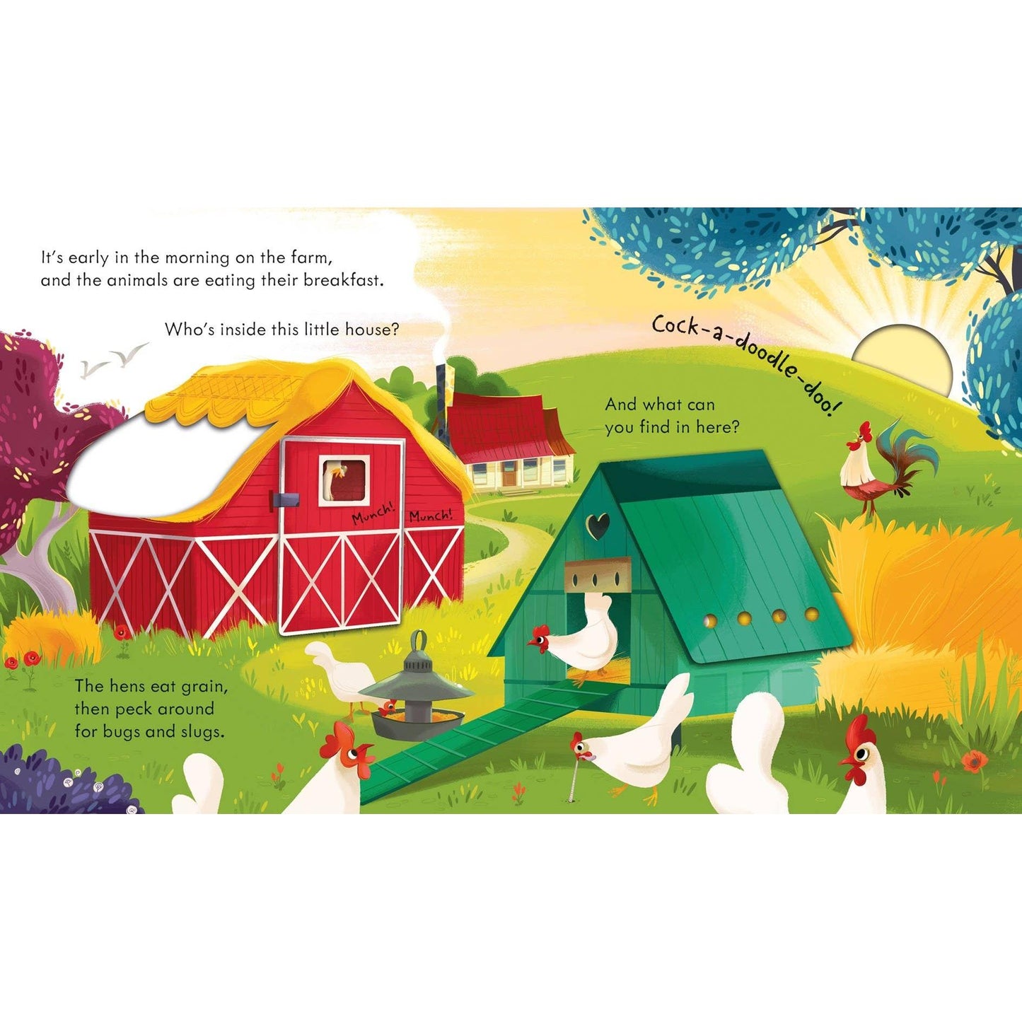 Peek Inside the Farm : Usborne