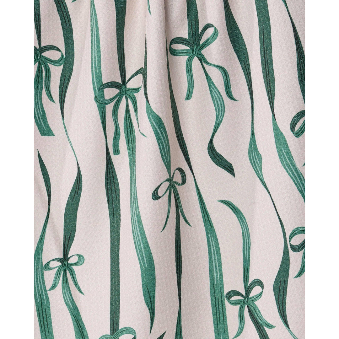 Falling Ribbon Tea Towel - Holiday 2026