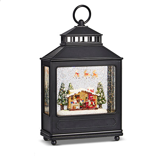 11" Toy Shop Animated Lighted Water Lantern