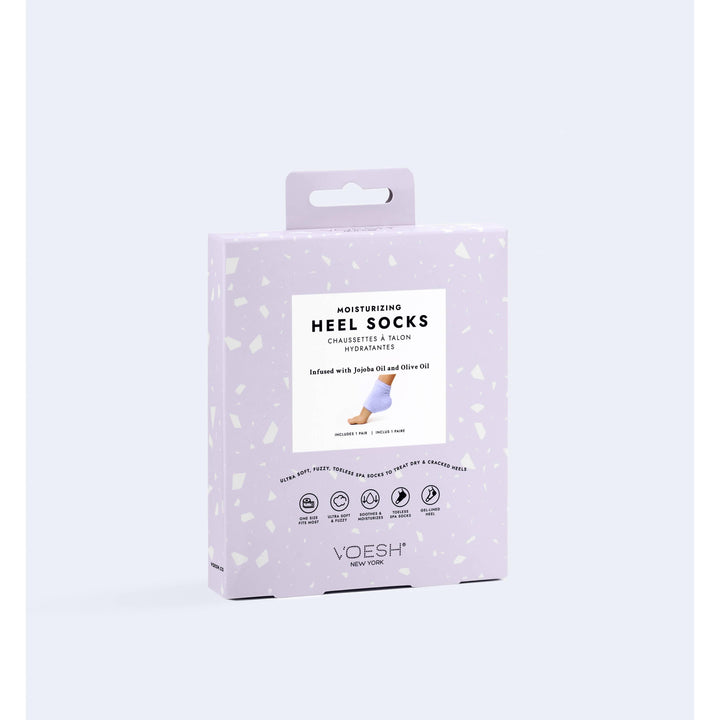 Moisturizing Heel Socks-Purple