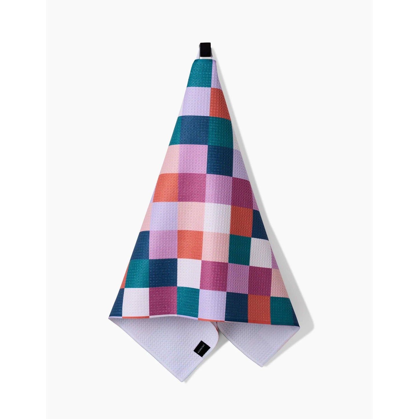 Fall Checkers Tea Towel