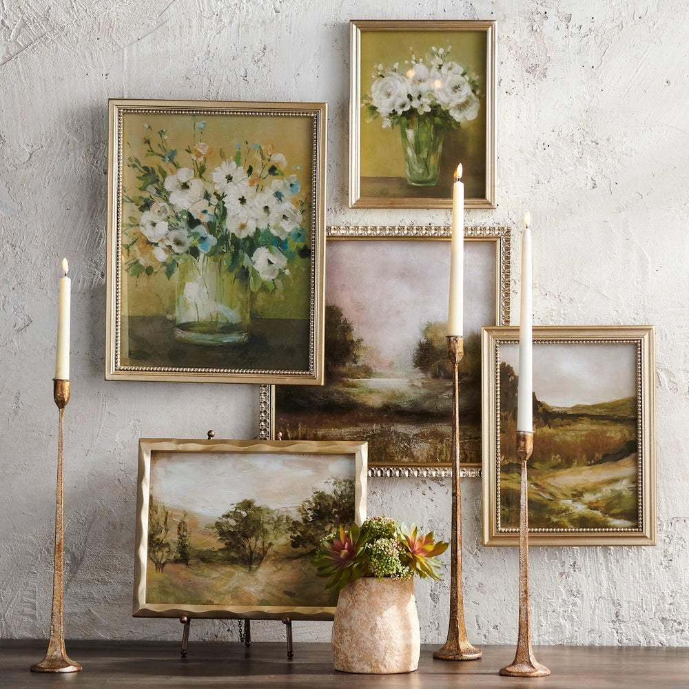 Landscape & Flower Framed Wall Art