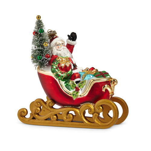 EC 5.25" SLEIGH RIDE ORNAMENT