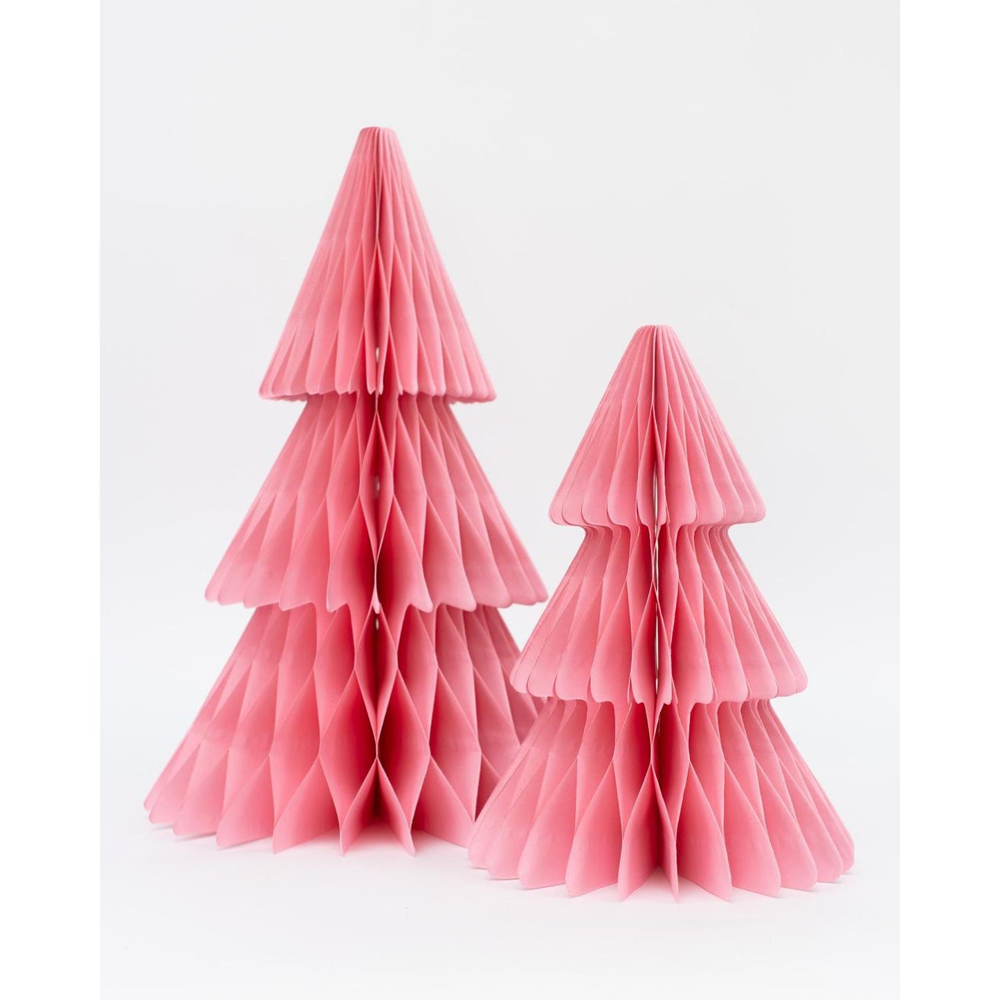 Accordion Paper Tree in Pink 10"