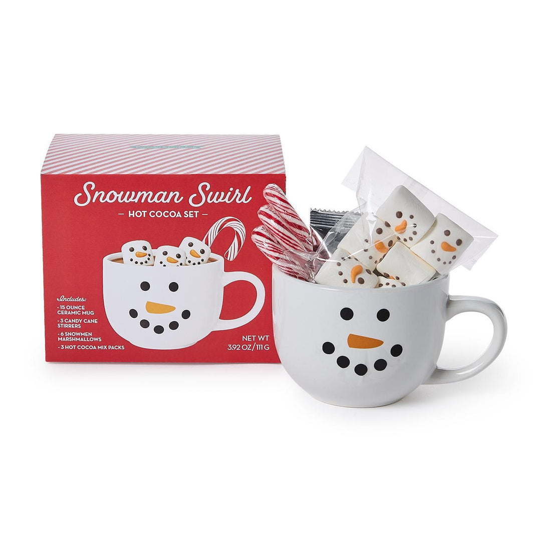 Snowman Swirl Hot Cocoa Gift Set