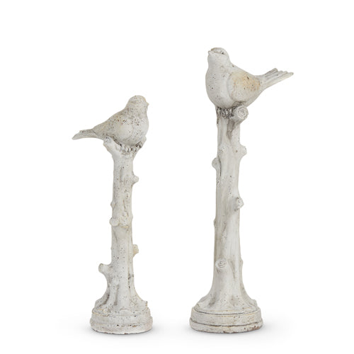14" Birds on Perch