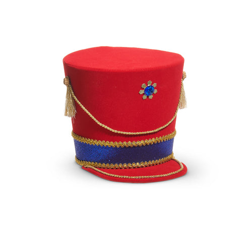 8.25" Nutcracker Hat Tree Topper