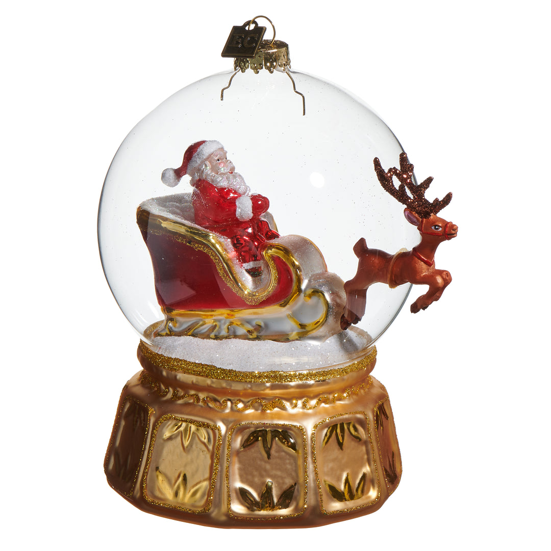 Eric Cortina 5.5" Snow Globe Express Ornament