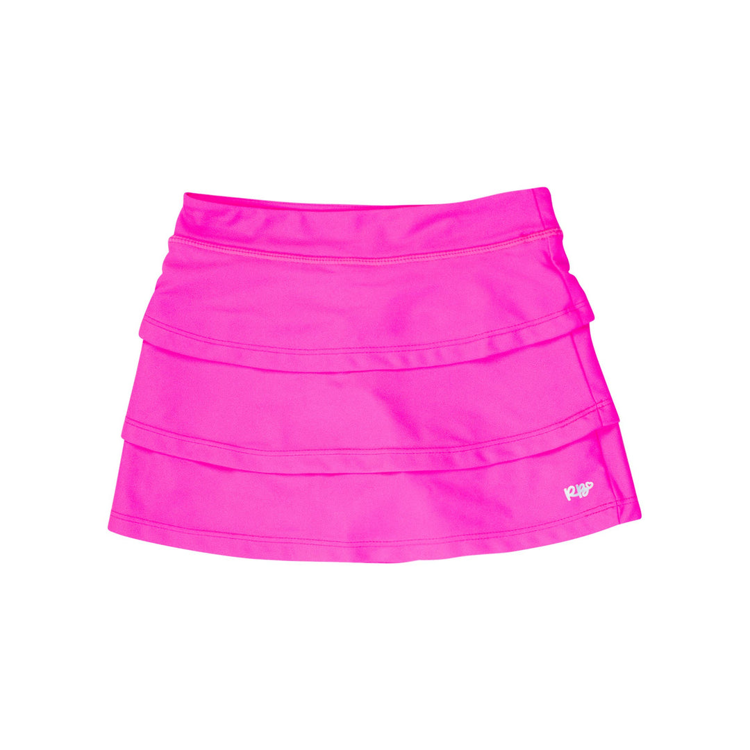 Girls Neon Magenta Active Skort