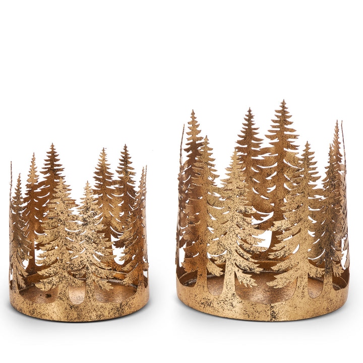 RAZ Gold Tree Hurricane - Small (6"H)