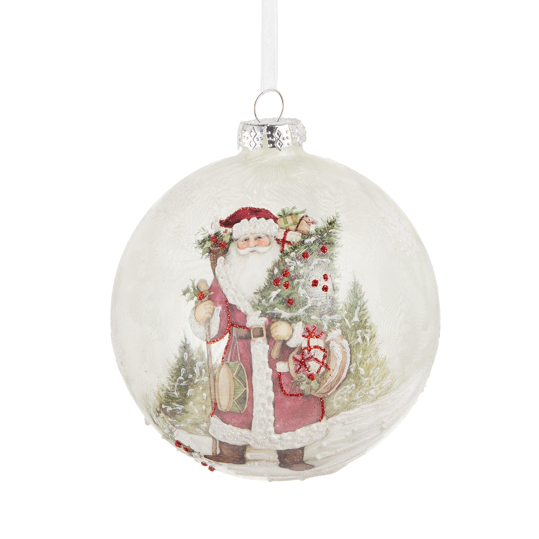 RAZ 5" The Giving Season Ball Ornament