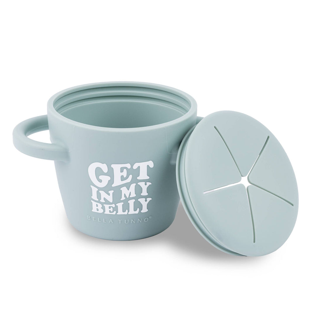 Bella Tunno Get in My Belly Happy Snacker — Silicone Baby Snack Cup