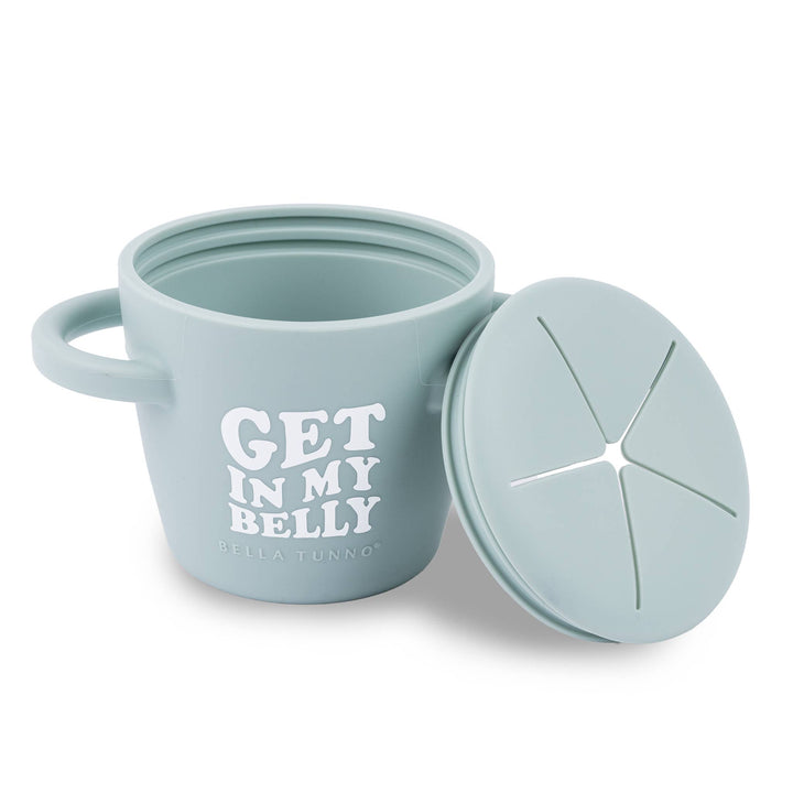 Bella Tunno Get in My Belly Happy Snacker — Silicone Baby Snack Cup