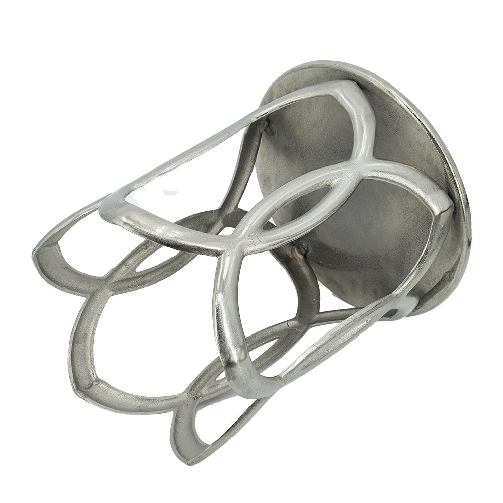 Silver Nesting Side Table