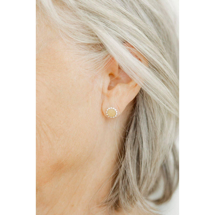 Screwback Stud Earrings - Alice Pearl