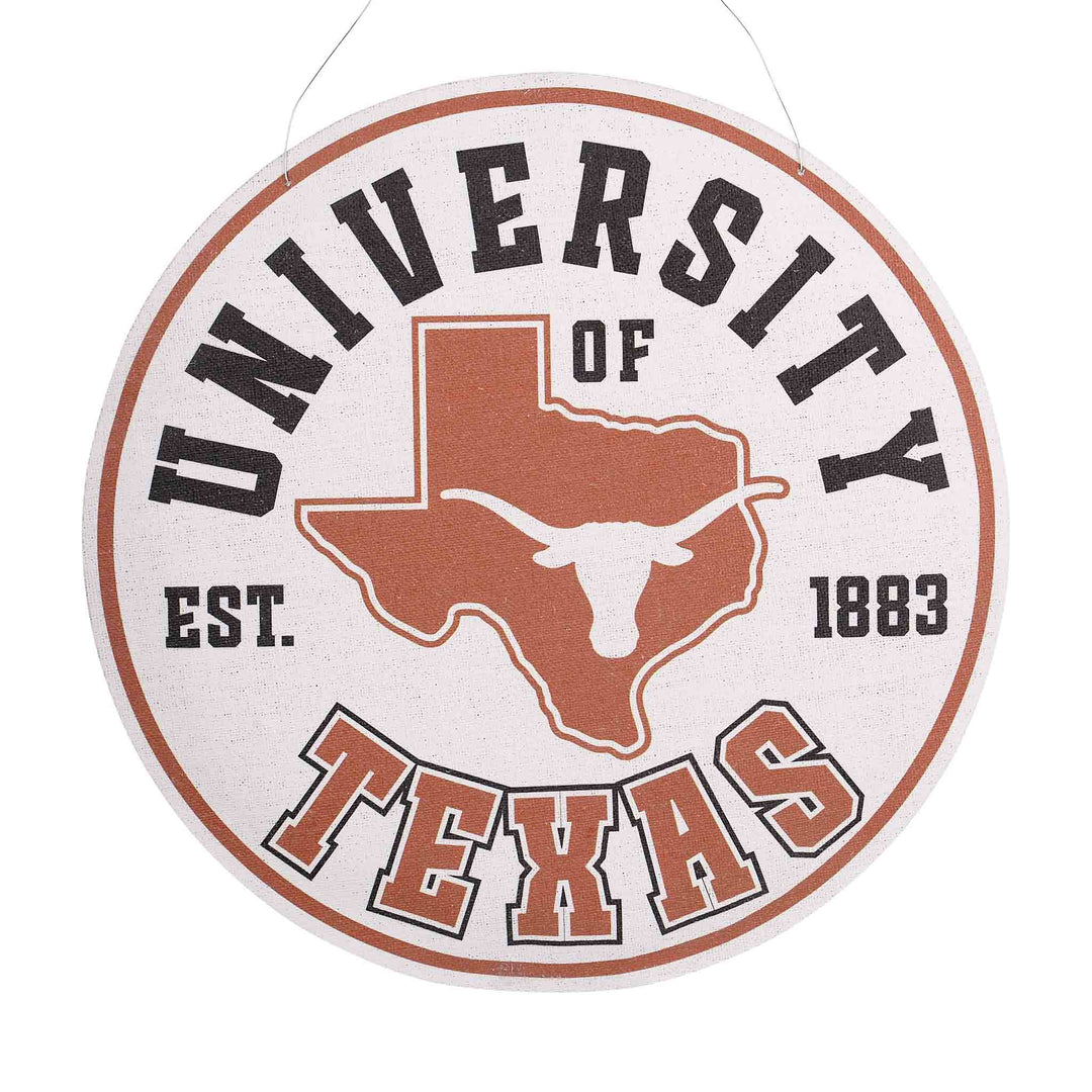 Texas Mascot Retro Burlee reverse side — bold Longhorn retro styling.
