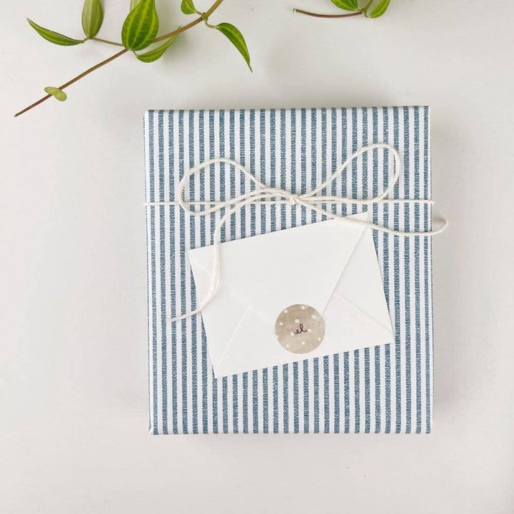 Hydrangea mini enclosure notecard