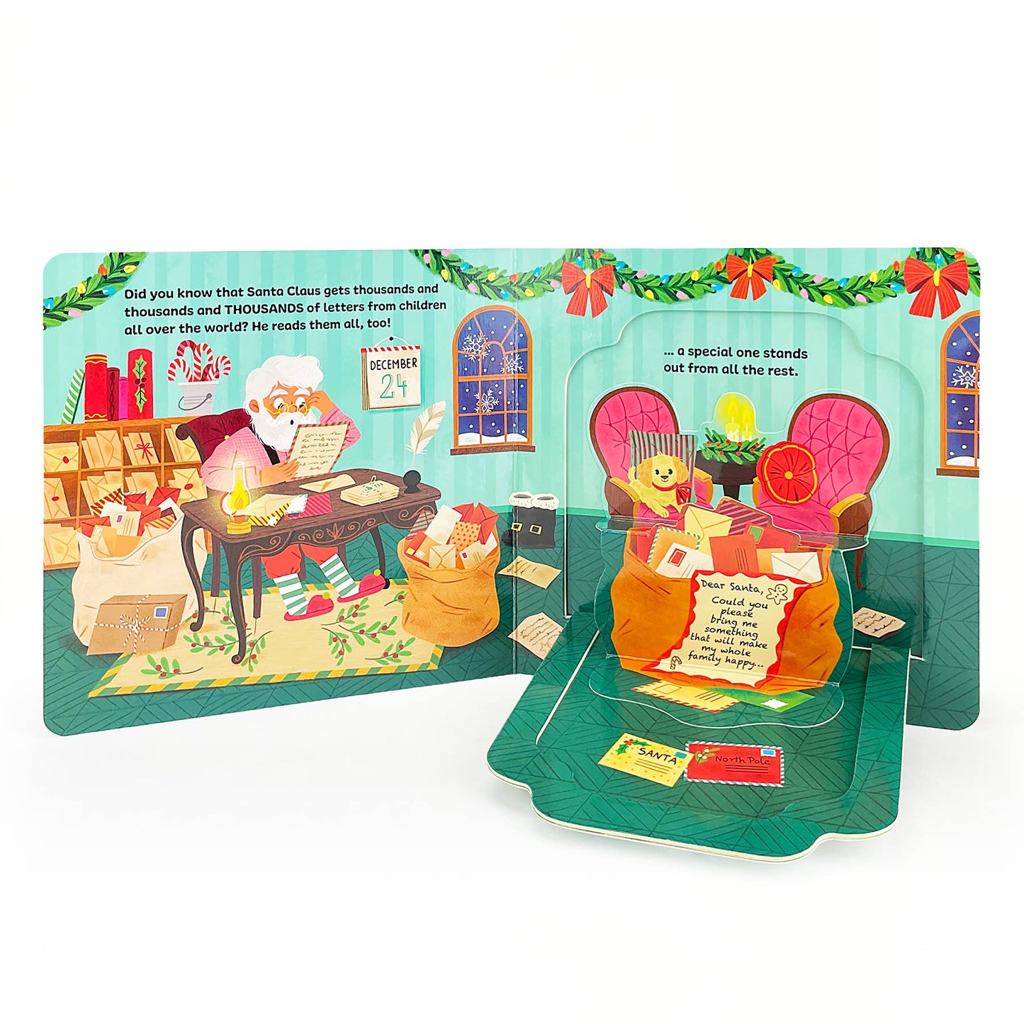 Santa's Special Christmas Gift Lift-a-Flap Board Book
