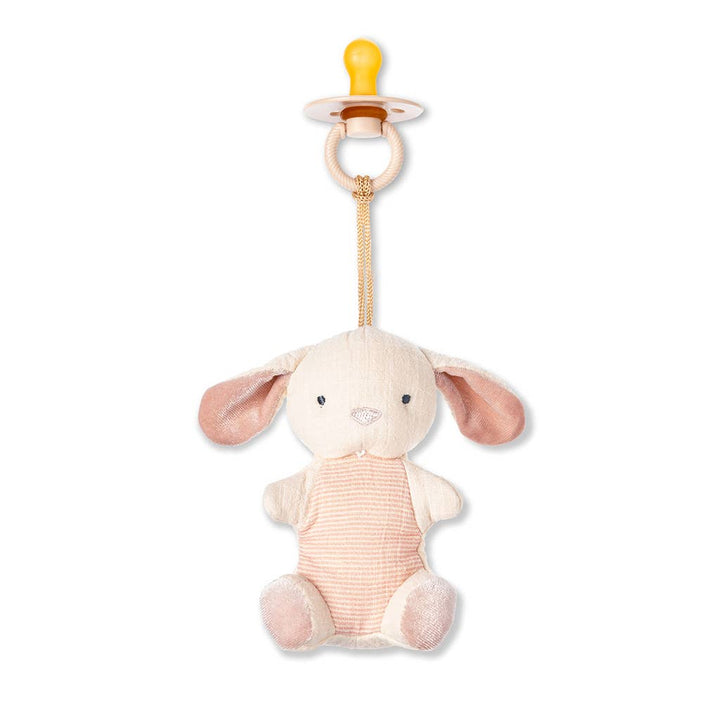 Itzy Ritzy Bitzy Pal Natural Rubber Pacifier &amp; Plush