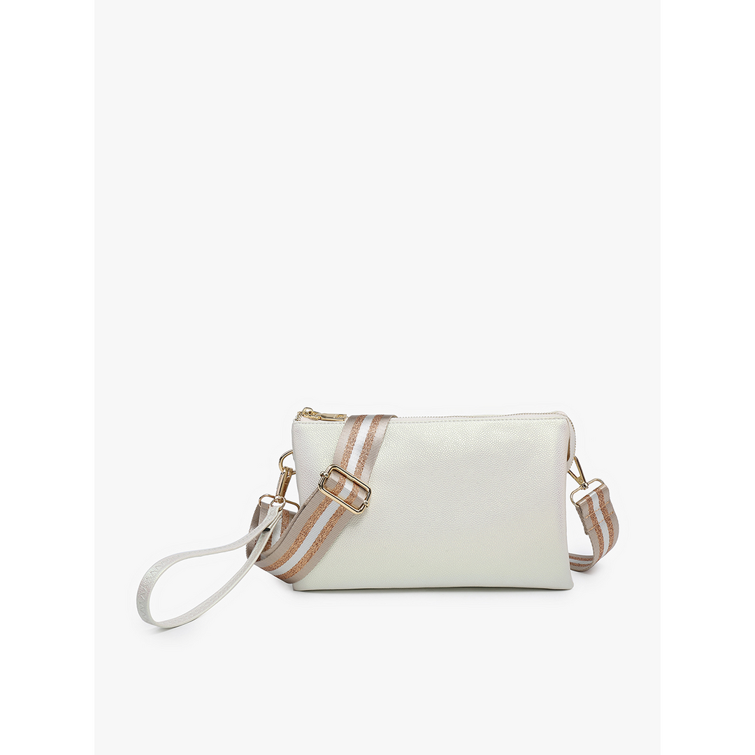 Jen &amp; Co Izzy Crossbody Purse with Guitar Strap | Vegan Leather Bag