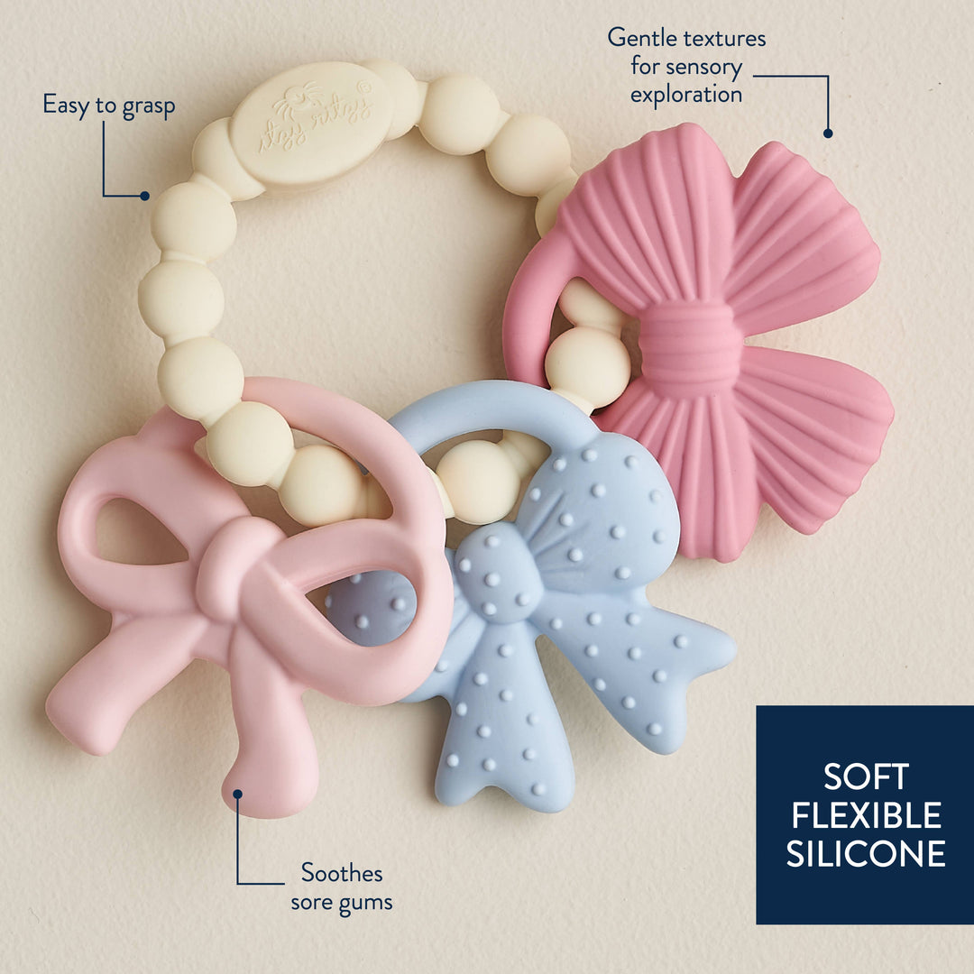 Itzy Ritzy Itzy Trio™ - Triple Silicone Sensory Teether Set