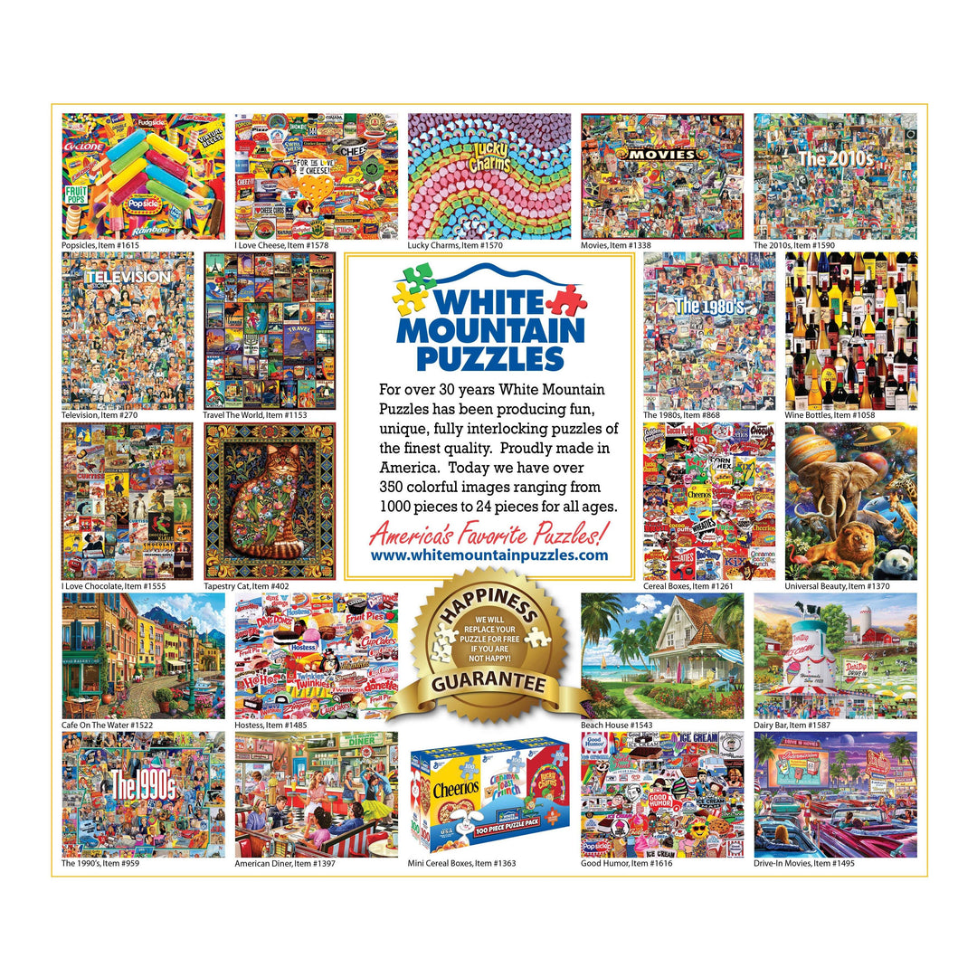 The Nineties (959pz) - 1000 Piece Jigsaw Puzzle