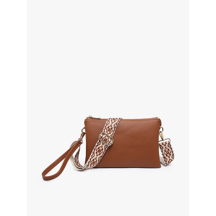 Jen &amp; Co Izzy Crossbody Purse with Guitar Strap | Vegan Leather Bag