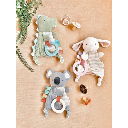 Bitzy Crinkle™ Sensory Toy with Teether