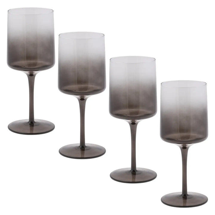 Mid Century Wine Glass - Set of 4