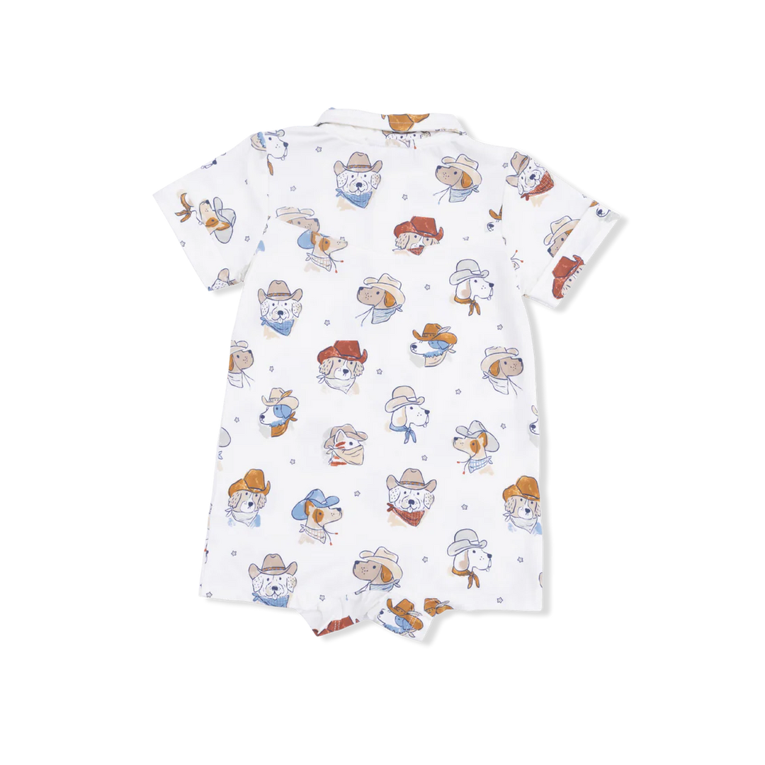 Cowdogs Bamboo Cowboy Shortie | Angel Dear