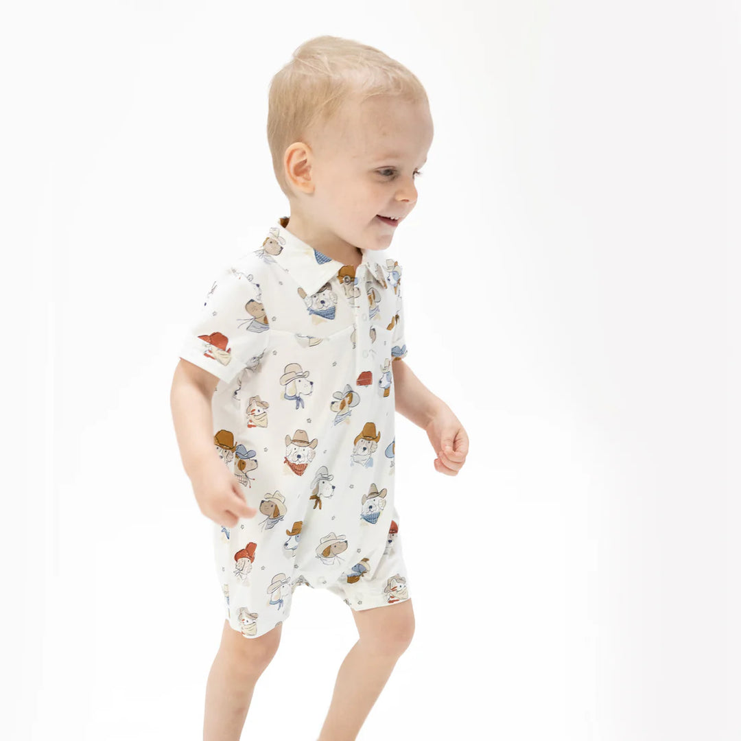 Cowdogs Bamboo Cowboy Shortie | Angel Dear