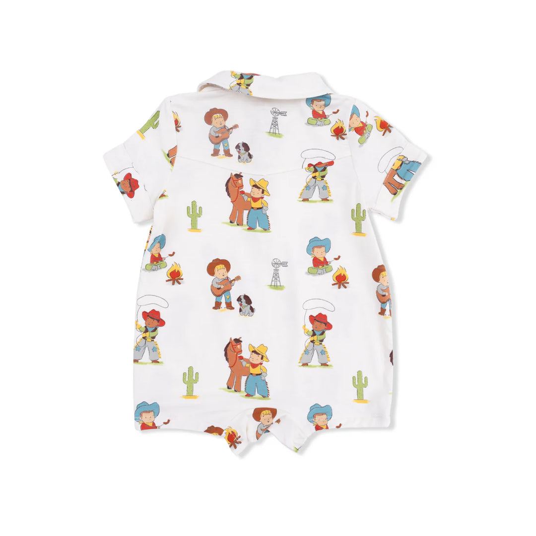 Vintage Cowboys Bamboo Cowboy Shortie | Angel Dear