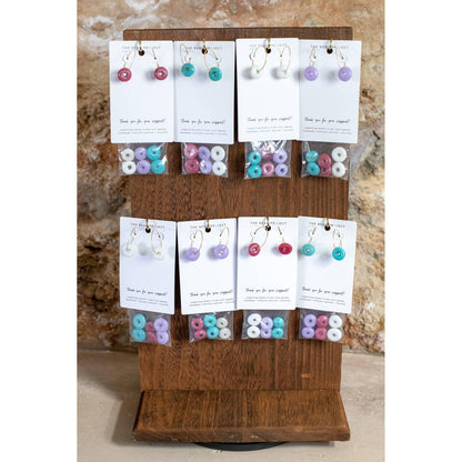 Interchangeable Huggie Hoop Earrings