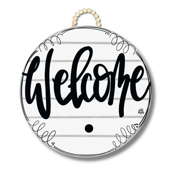 Shiplap "Welcome" Hanger + Mini