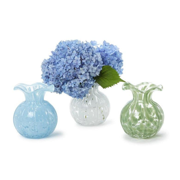 Handcrafted glass vase by Two&