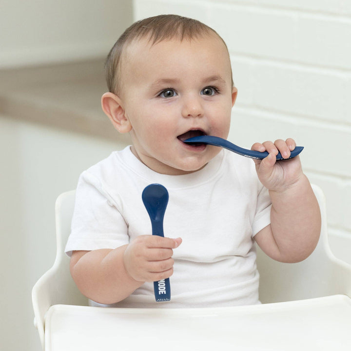 Bella Tunno Feast Mode Meal Monster Wonder Spoon Set — Silicone Baby Spoons