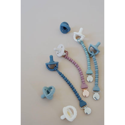 Itzy Ritzy Sweetie Strap™ Silicone One-Piece Pacifier Clips