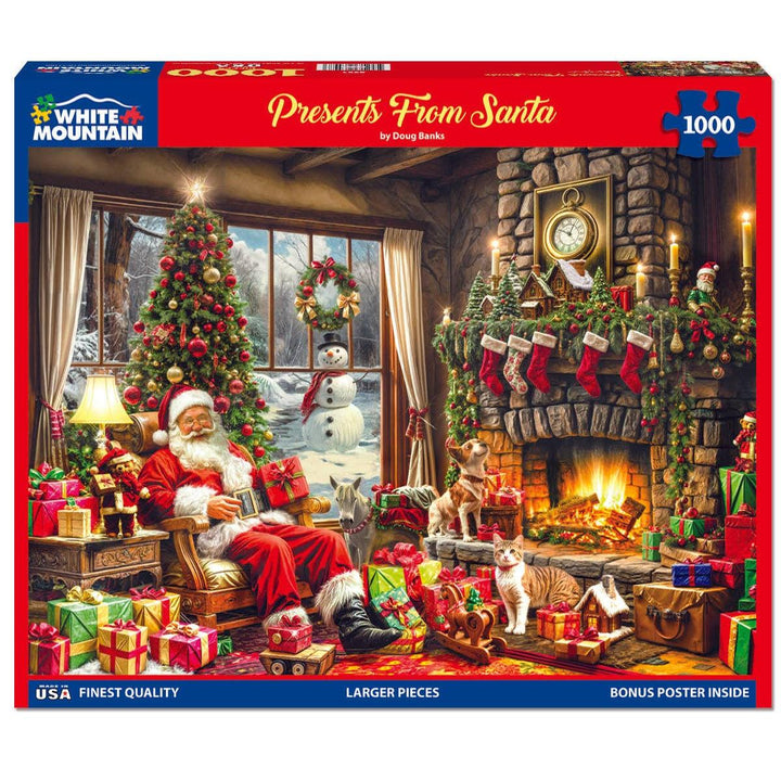 Presents From Santa (2081pz) - 1000 Piece Jigsaw Puzzle