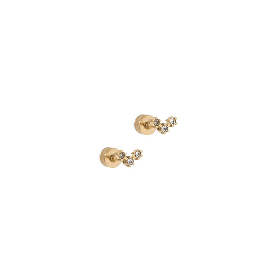 Screwback Stud Earrings - Sienna