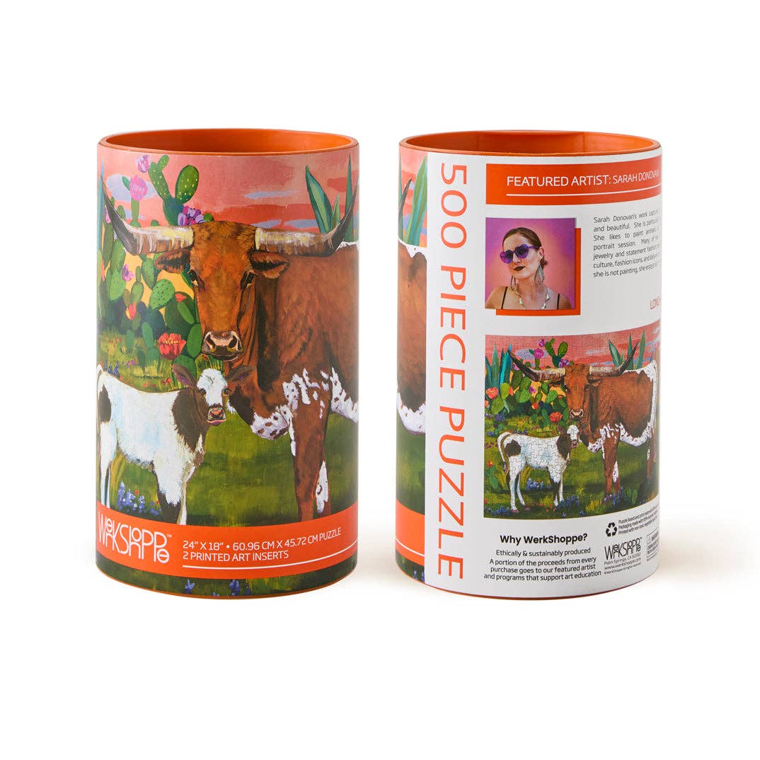 Longhorns 500 Piece Puzzle