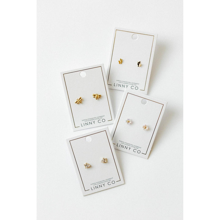 Screwback Stud Earrings - Sloane