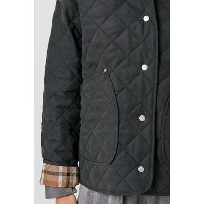 Contrast Quilted Jacket