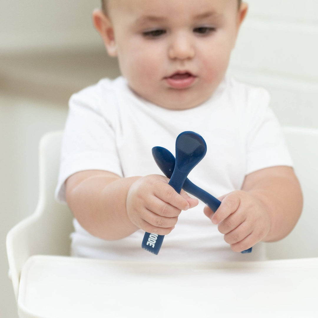 Bella Tunno Feast Mode Meal Monster Wonder Spoon Set — Silicone Baby Spoons