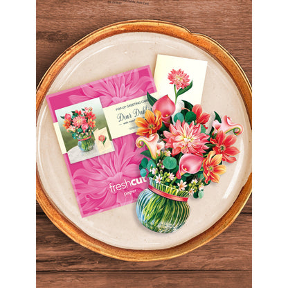 Mini Dear Dahlia Pop-up Greeting Cards