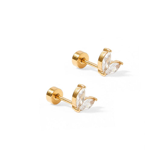 Screwback Stud Earrings - Nova