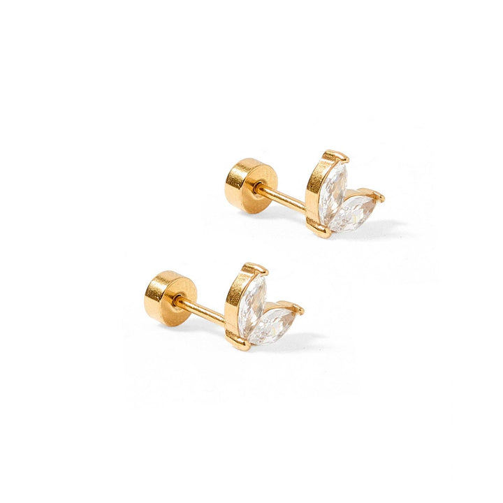 Screwback Stud Earrings - Nova