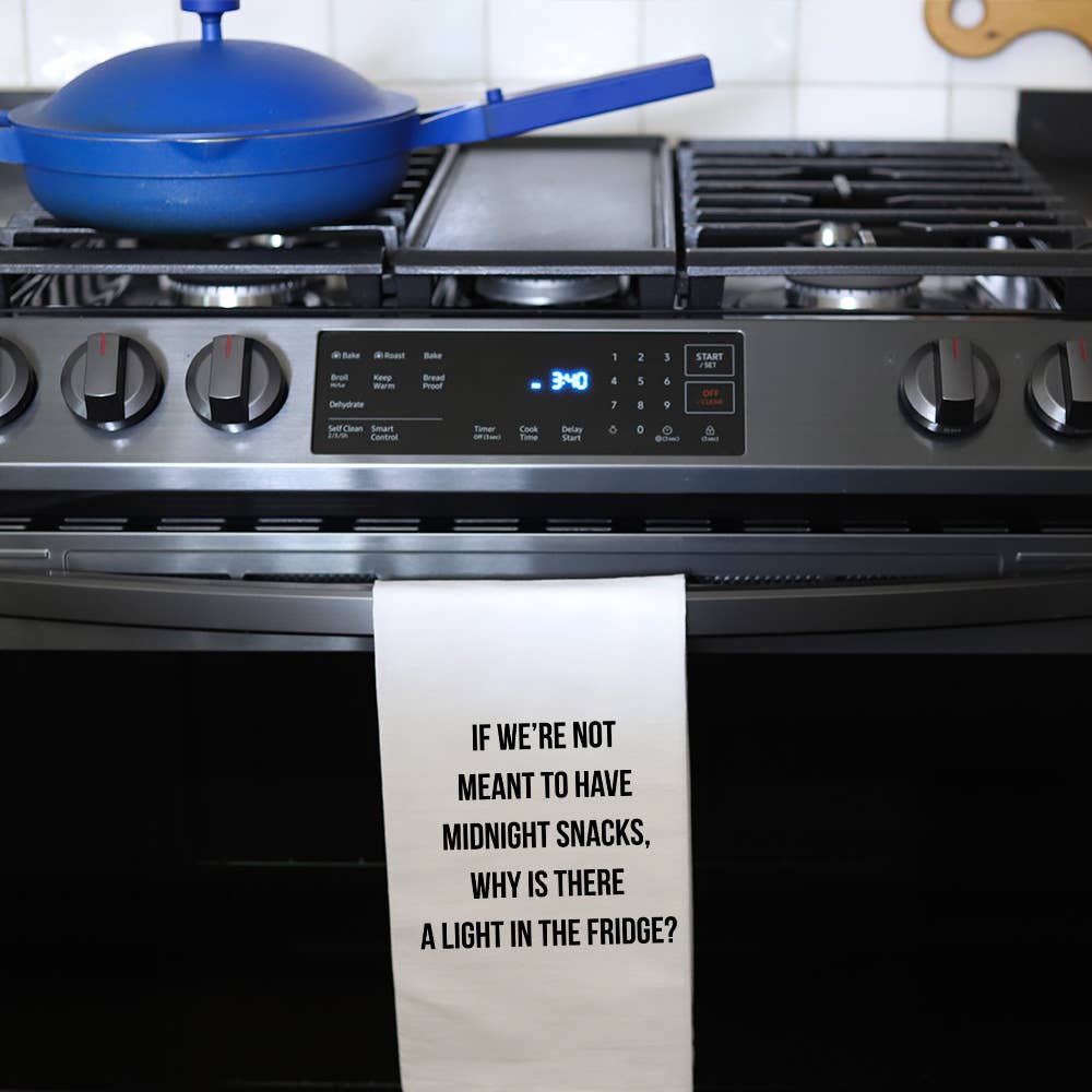Midnight Snacks Tea Towel
