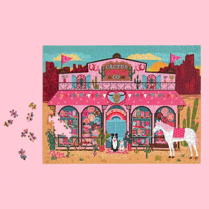 Cactus Cowgirl Co. 500 Piece Puzzle